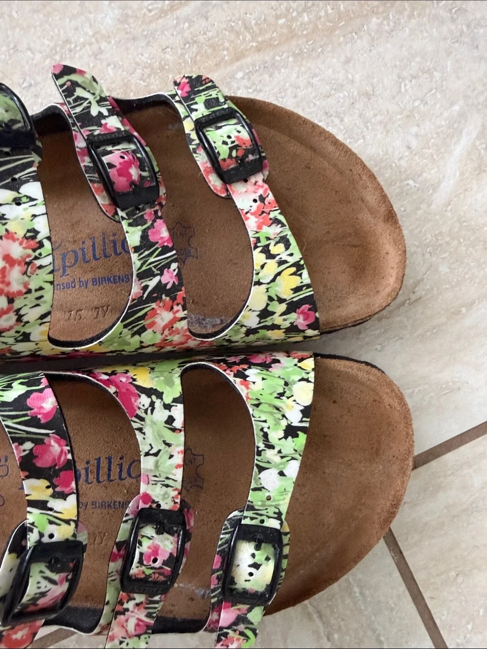 Papillio by Birkenstock Florida Spring Flower sandals